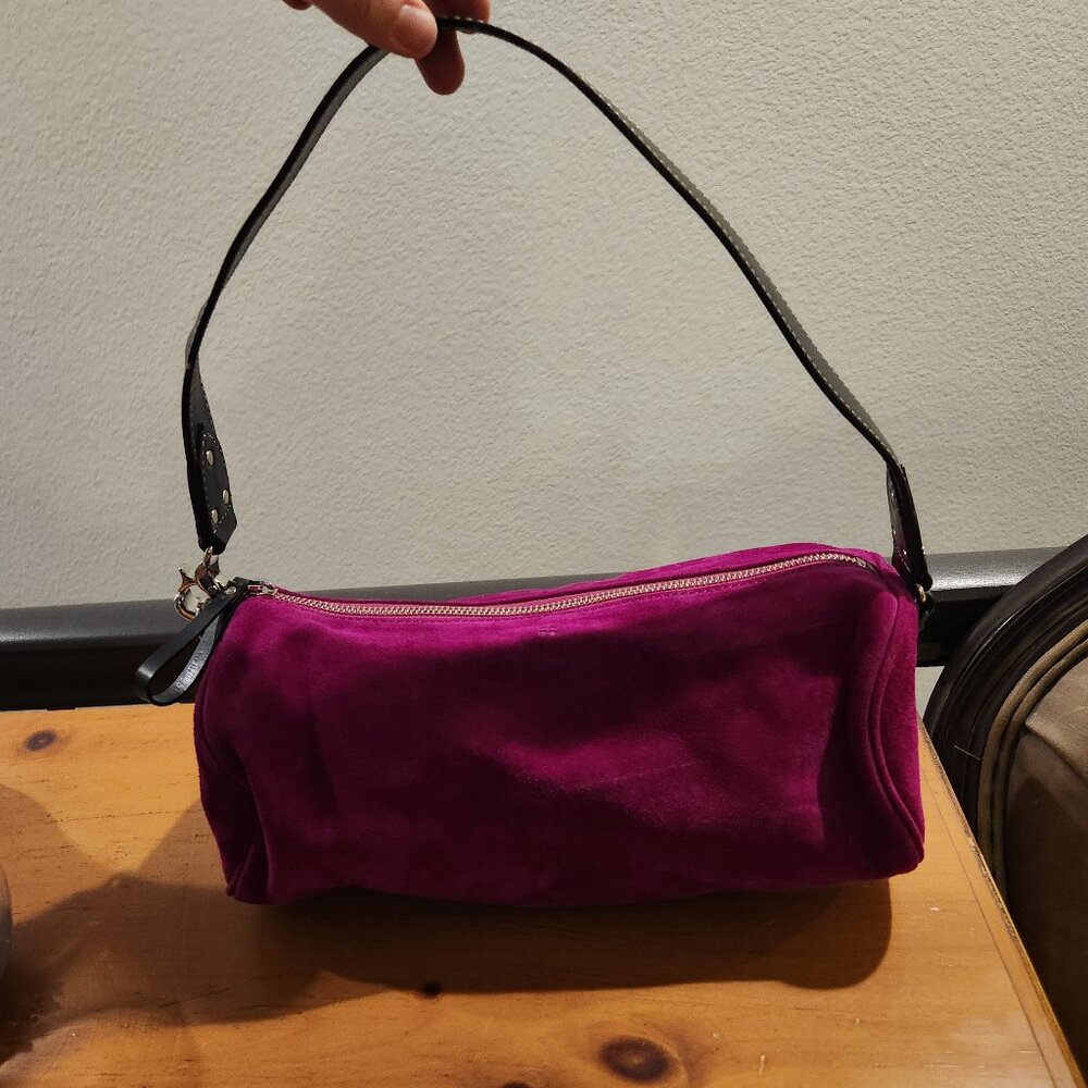 Kate Spade Magenta Suede Purse